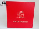 Arc De Triumphe Greetings Card