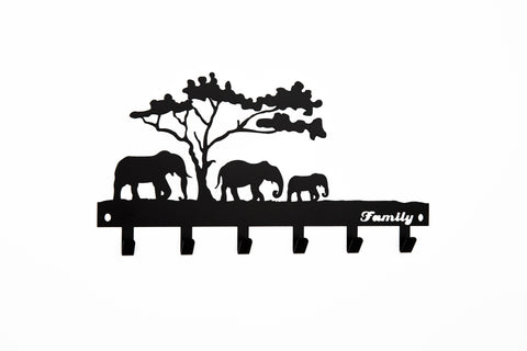 Elephants Family Hanger