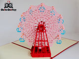 Ferris Wheel Greetings Card