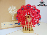 Ferris Wheel Greetings Card