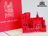 Notre Dame De Paris Greetings Card