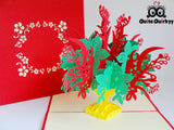 Flower Bouquet Greetings Card