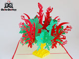 Flower Bouquet Greetings Card