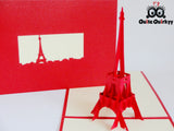 Eiffel Tower Greetings Card