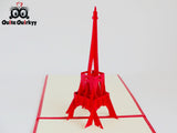 Eiffel Tower Greetings Card