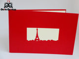 Eiffel Tower Greetings Card