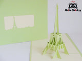 Eiffel Tower Greetings Card