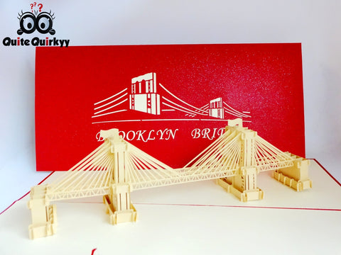 Brooklyn Bridge Greetings Card