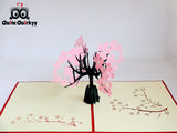 Cherry Blossom Greetings Card