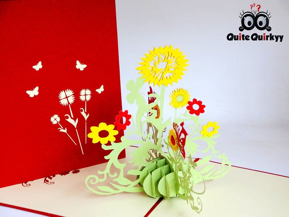 Sunflower Greetings Card