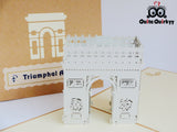 Triumphal Arch Greetings Card