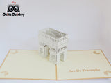 Triumphal Arch Greetings Card