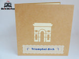 Triumphal Arch Greetings Card