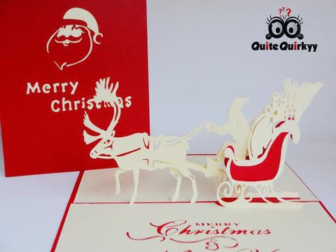 Rudolph Greetings Card