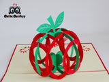 Christmas Apple Greetings Card