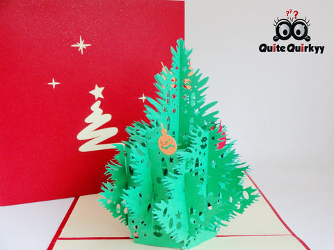 Christmas Tree Greetings Card