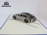 Sports Car Greetings Card