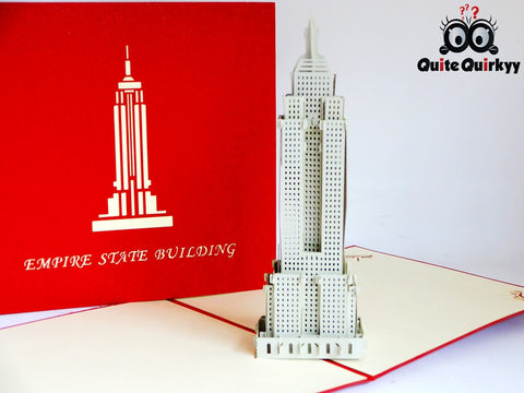 Empire State Building Greetings Card