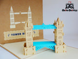 London Tower Bridge Greetings Card