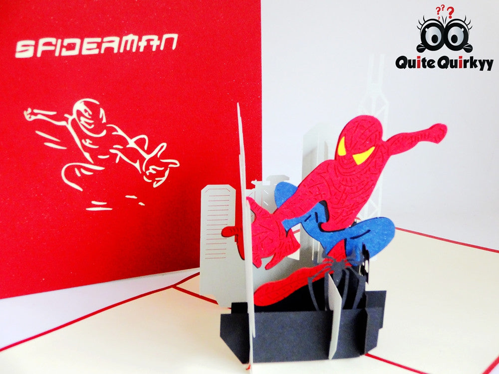 Spiderman Greetings Card