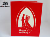 Happy Wedding Greetings Card